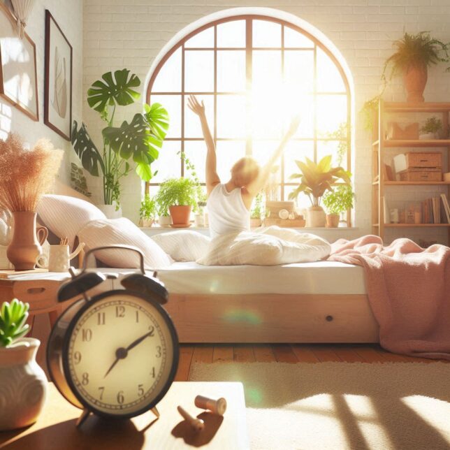 朝パッと目覚める方法